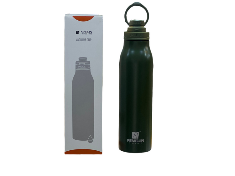 PENGUIN HOT AND COLD STAINLESS STEEL BOTTLE QE-0080