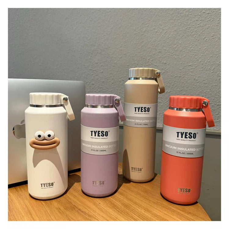 500ML Tyeso Stainless Steel Hot and Cold Bottle TS-8755C