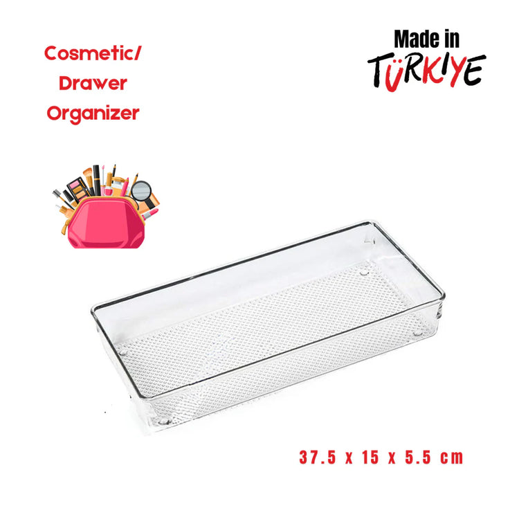 22.5 x 15 x 5.5 \cm Acrylic Dawers Organizer For Cosmetics And Jewellery
