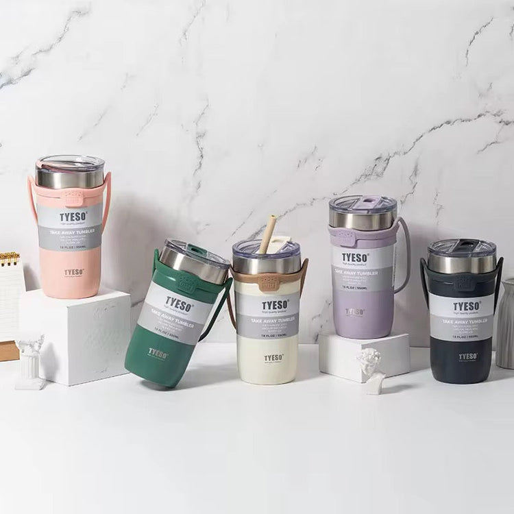 550ML Stainless Steel Tyeso Wide Mouth Bottle TS-8866