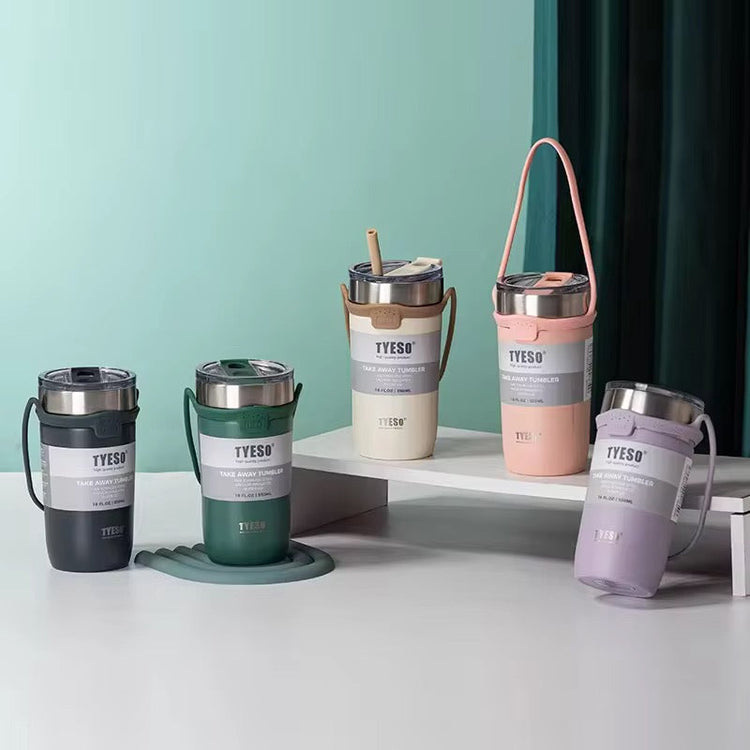 550ML Stainless Steel Tyeso Wide Mouth Bottle TS-8866