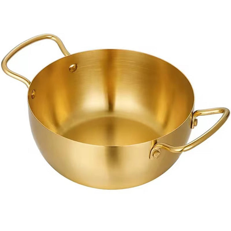 Stainless Steel Golden Ramen Pot Noodle Pot