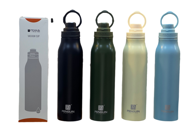 PENGUIN HOT AND COLD STAINLESS STEEL BOTTLE QE-0080