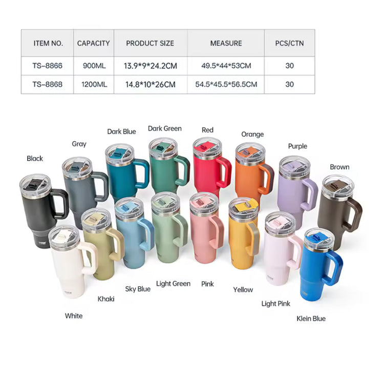 Tyeso 1200ML large Size Stainless Steel Leak proof Tumbler