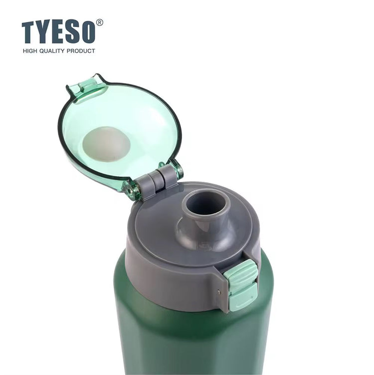 600ML Tyeso Modern Design Stainless Steel Hot and Cold Bottle TS-8817