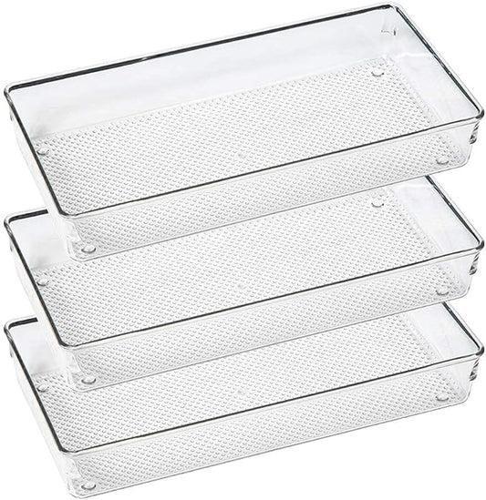 22.5 x 15 x 5.5 \cm Acrylic Dawers Organizer For Cosmetics And Jewellery