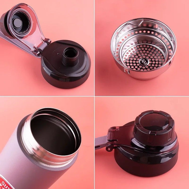 CILLE 670ML Double Walled Hot and Cold Bottle
