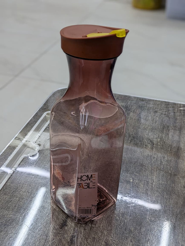 1.7-Litre Water Bottle BPA-Free Transparent