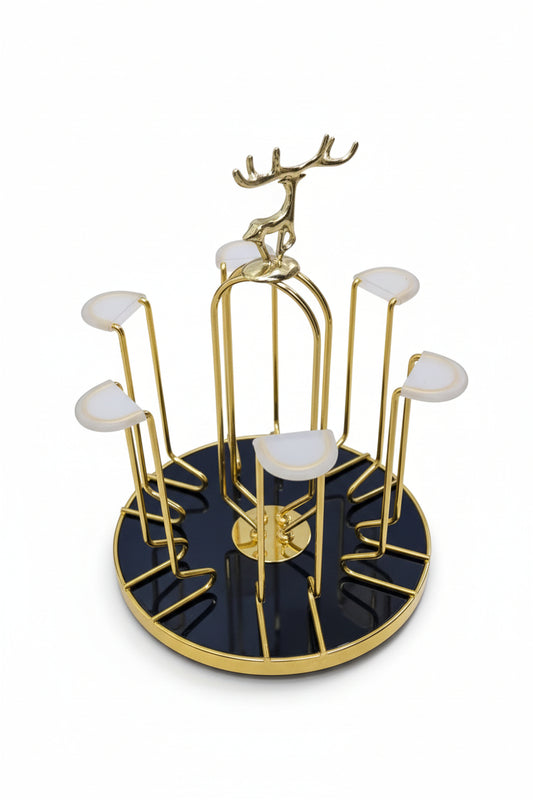 Revolving Glass Stand