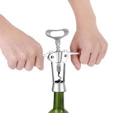 SHENGYA TOP CHOICE STAINLESS STEEL CORK SCREW AND BOTTLE OPENER