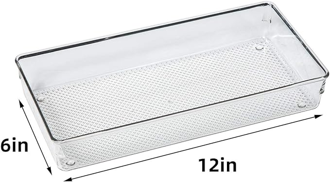 22.5 x 15 x 5.5 \cm Acrylic Dawers Organizer For Cosmetics And Jewellery