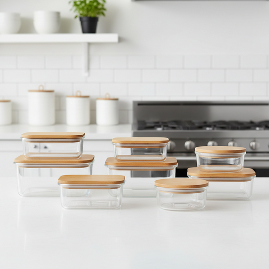 glass food containers