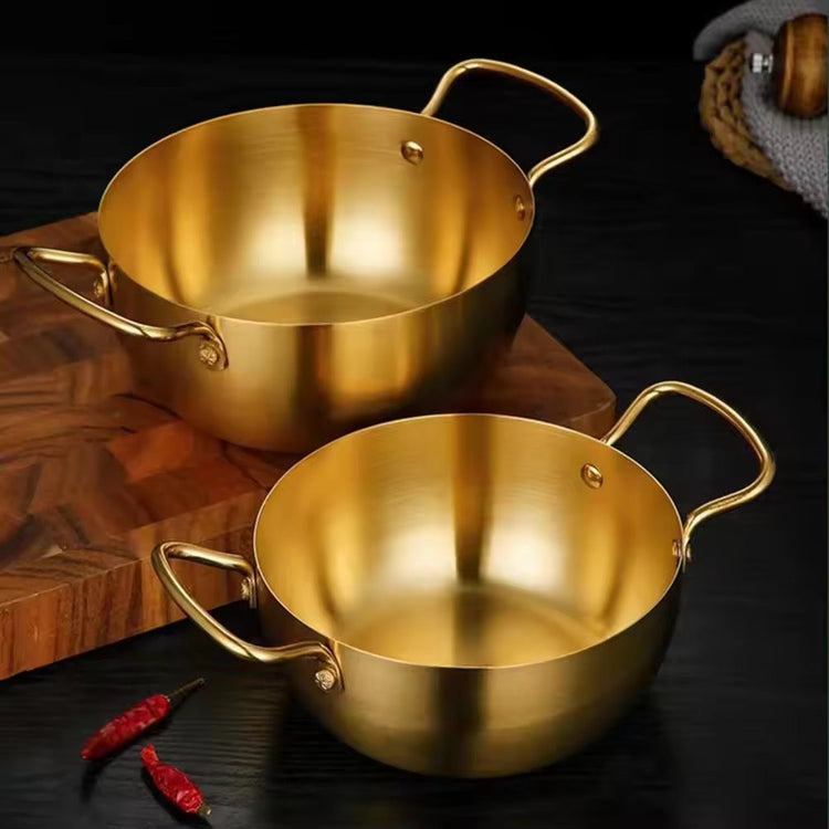 Stainless Steel Golden Ramen Pot Noodle Pot