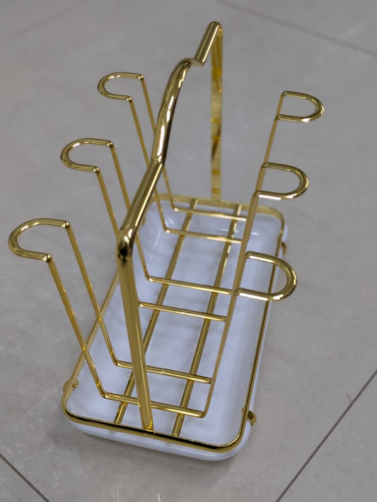Golden Glass Stand