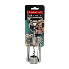 SHENGYA TOP CHOICE STAINLESS STEEL CORK SCREW AND BOTTLE OPENER